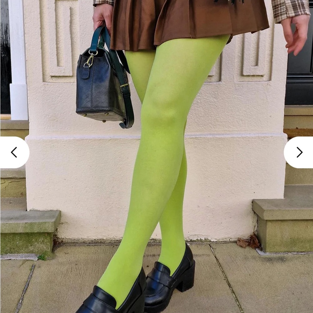 Snag Tights Granny Smith C